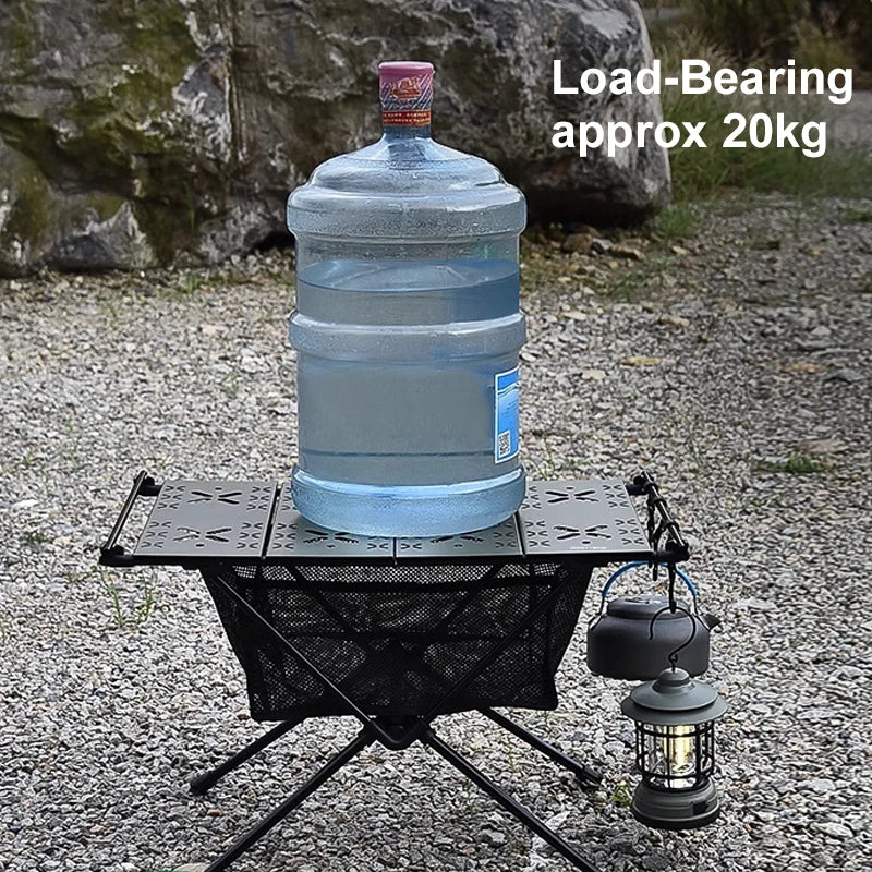 West Tune Folding Camping Table Aluminum Lightweight
