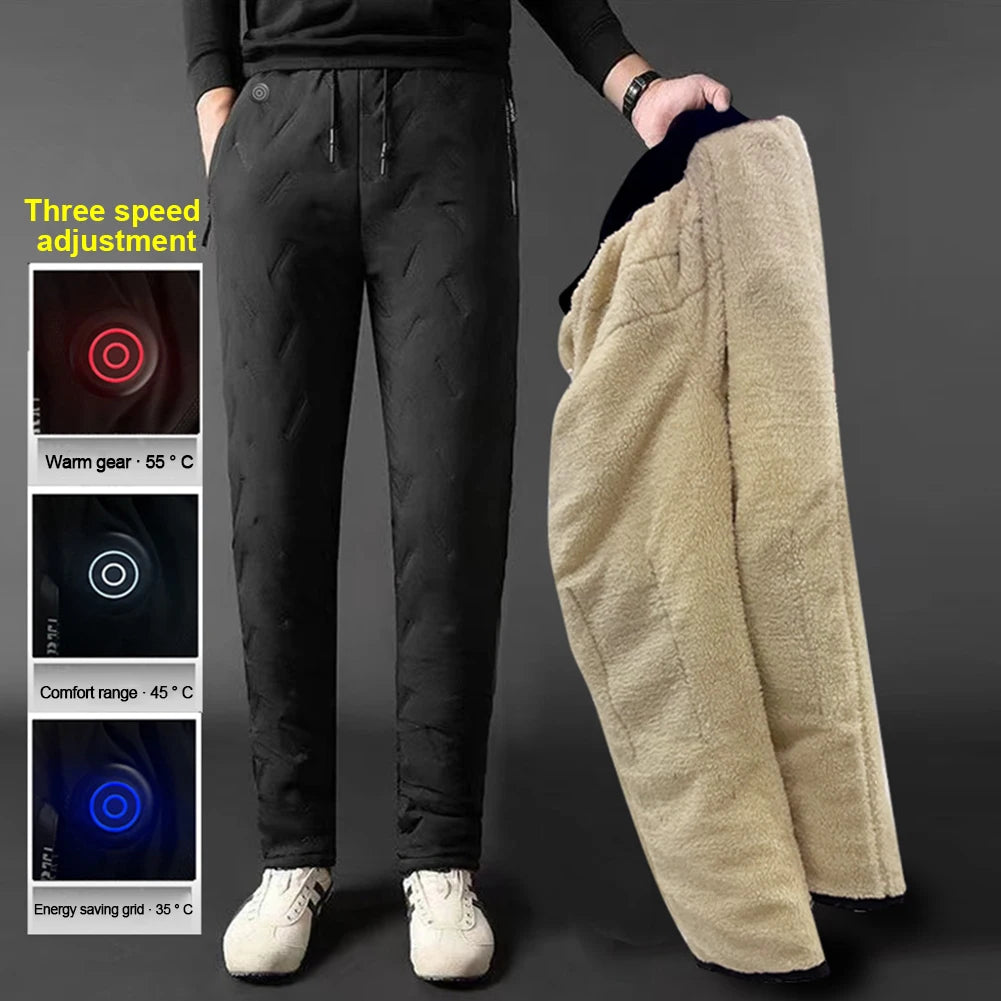 APWIKOGERCN Heated Pants USB Electric Heating Trousers
