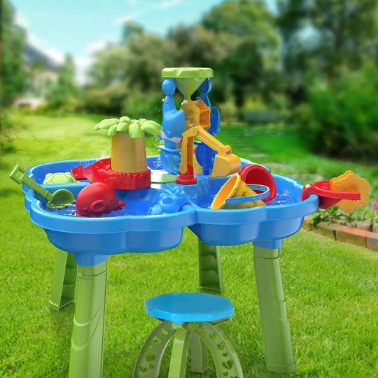 Temi 4 In 1 Sand Water Table For Kids Outdoor Play