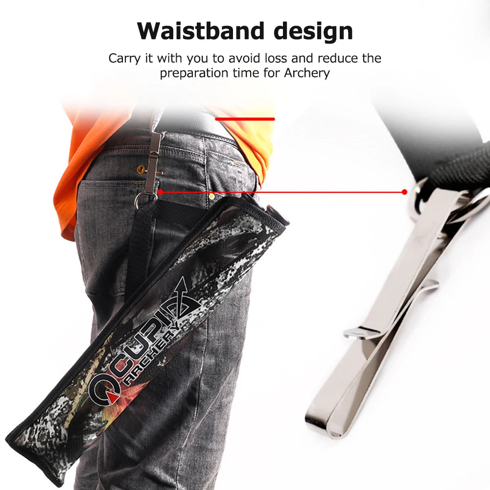 JOCESTYLE Portable Waist Hanging Archery Arrows Holder