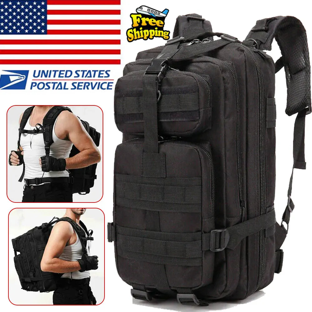 Hign-concerned Tactical Backpack 3P Molle Bag For Outdoors