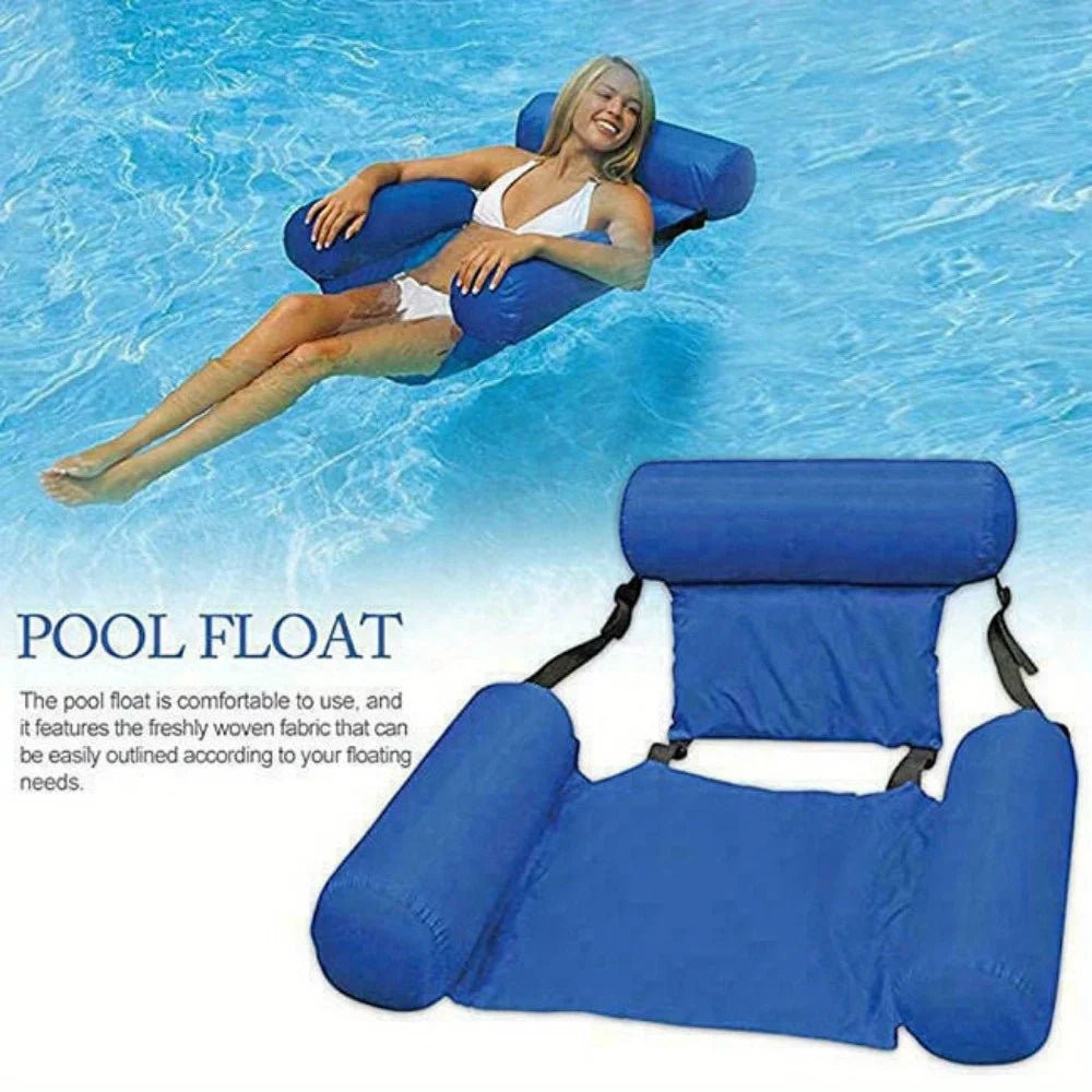 Hign-Concerned Inflatable Foldable Floating Recliner Chair