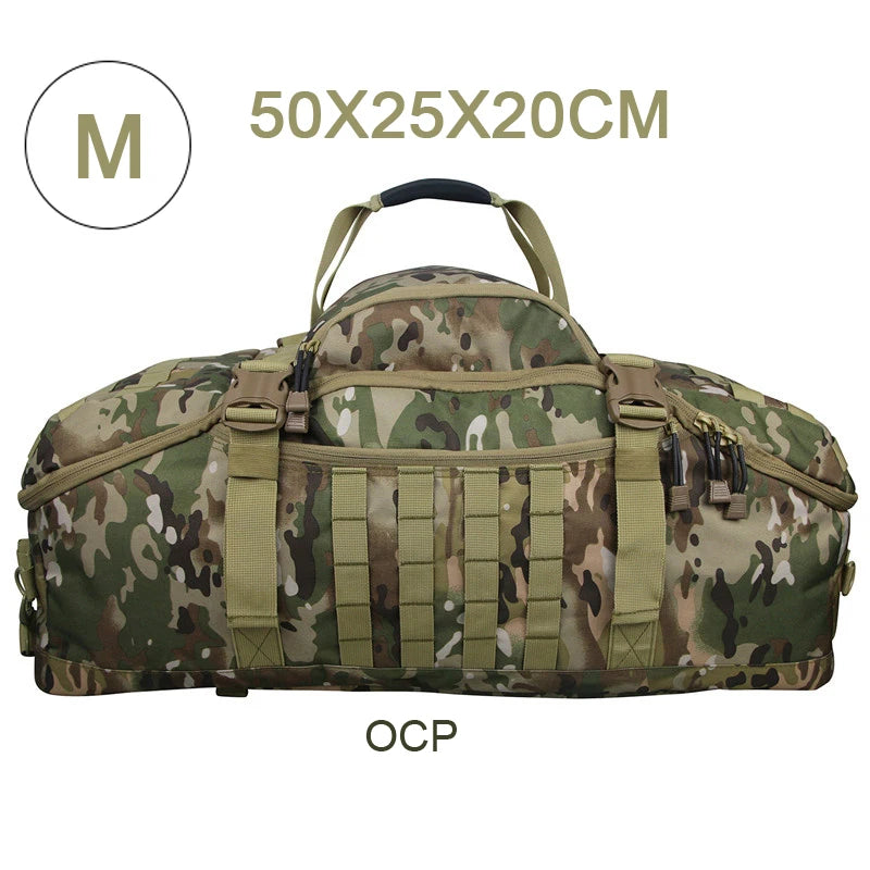 LQARMY Tactical MOLLE Backpack for Hiking and Camping
