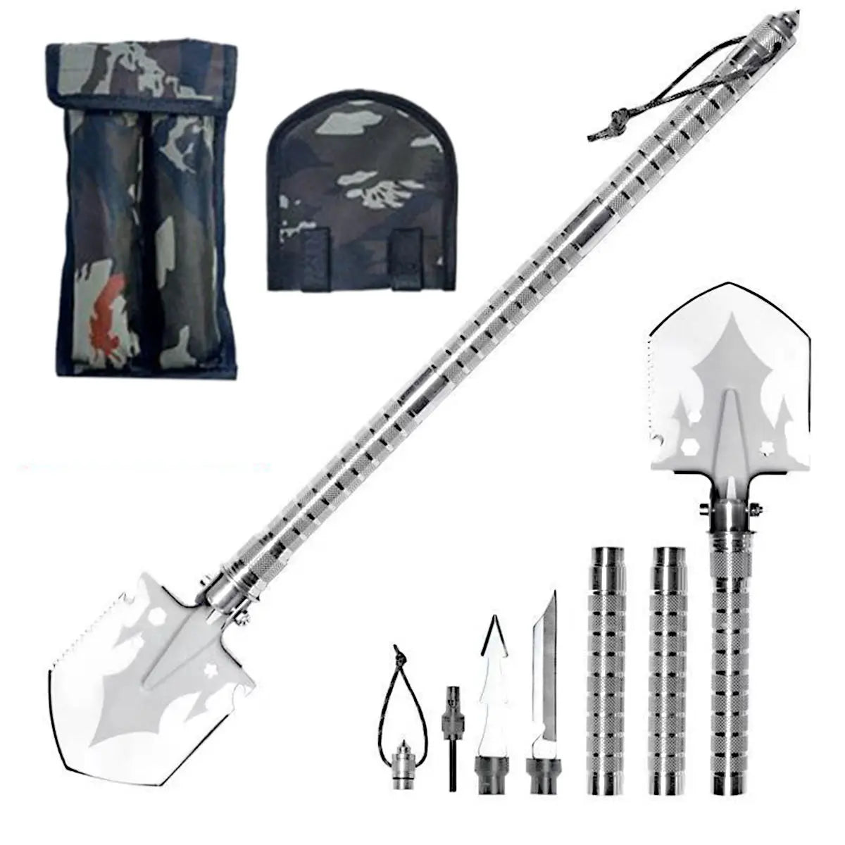 Skywolfeye Multi Tool Shovel Foldable Camping Gear Kit