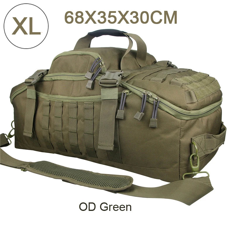 LQARMY Tactical MOLLE Backpack for Hiking and Camping