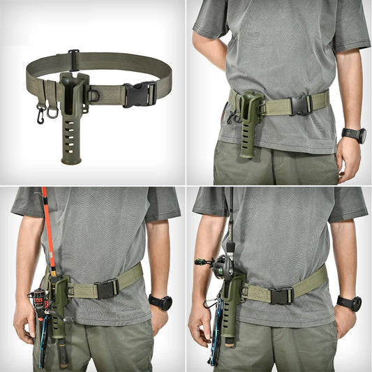 Hign Concerned Rod Holder Belt For Fly Fishing Hands Free