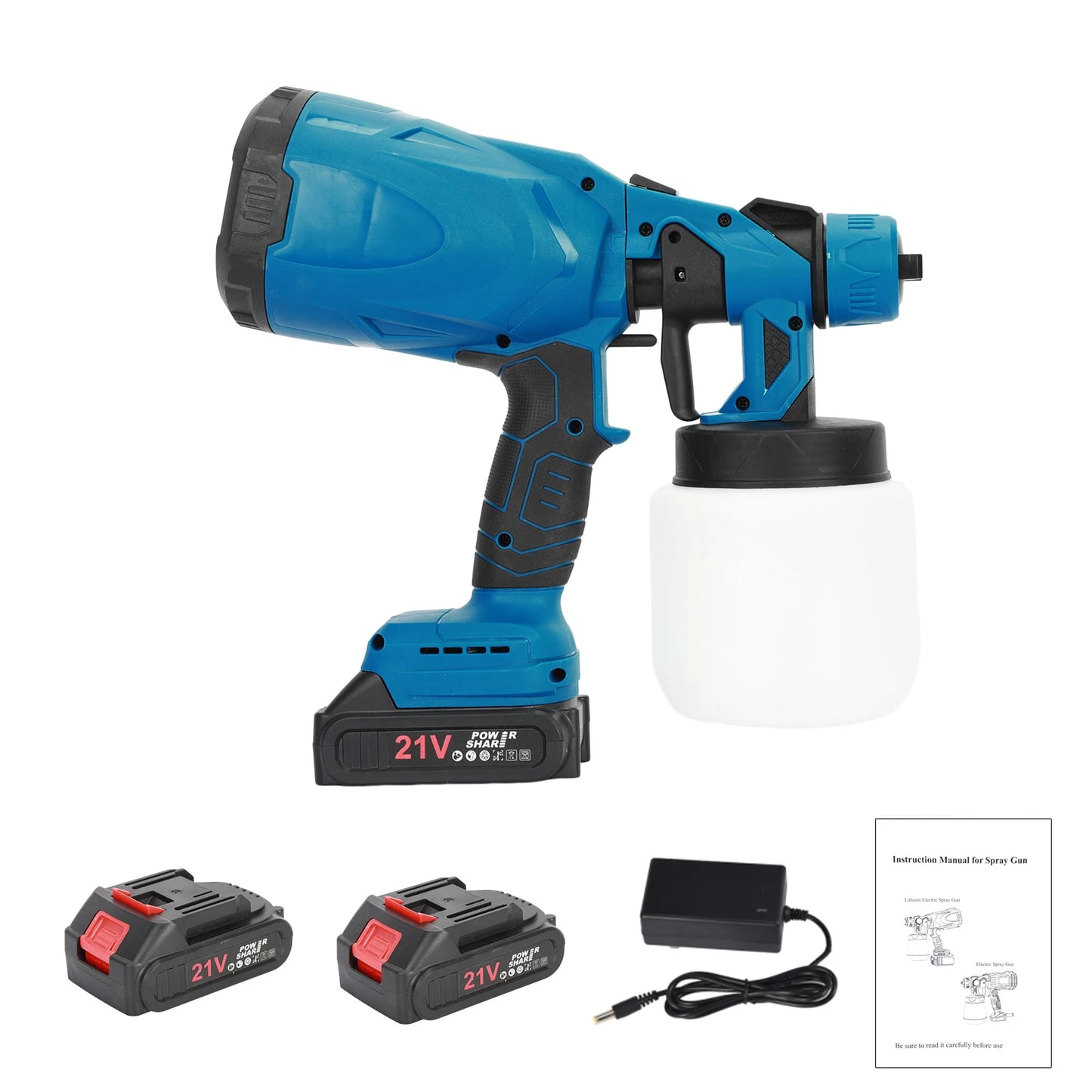 Micborve Mini Paint Sprayer 3 Pattern Rechargeable Handheld