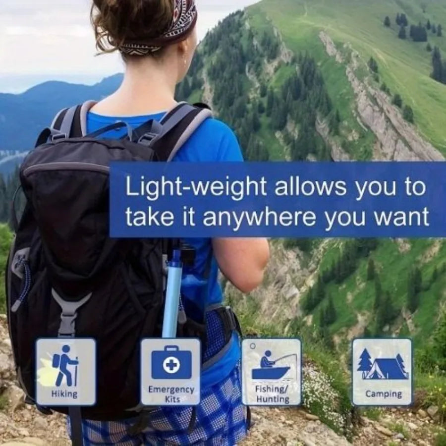 FSTRV11 Personal Water Filter For Hiking And Camping