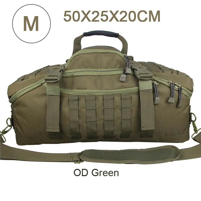 LQARMY Tactical MOLLE Backpack for Hiking and Camping