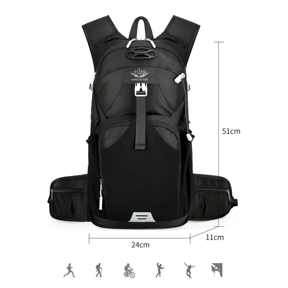 Function Camping Backpack Waterproof Rucksack For Outdoors