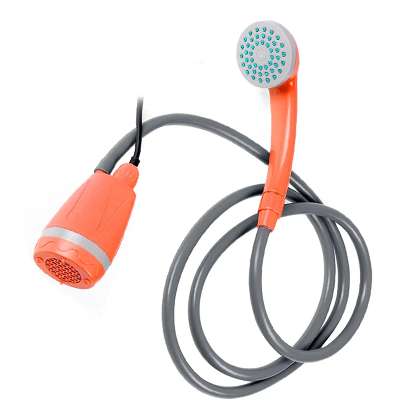 NOHign 62W 12V Portable Outdoor Shower Head Pump Camping